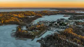 Przedwiośnie z drona, jezioro Kisajno, marzec 2026 r. - zdjęcie 24