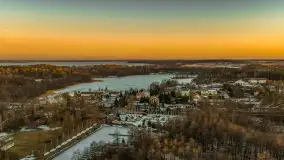 Przedwiośnie z drona, jezioro Kisajno, marzec 2026 r. - zdjęcie 19