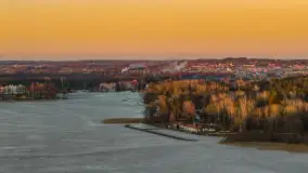 Przedwiośnie z drona, jezioro Kisajno, marzec 2026 r. - zdjęcie 33