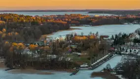 Przedwiośnie z drona, jezioro Kisajno, marzec 2026 r. - zdjęcie 39