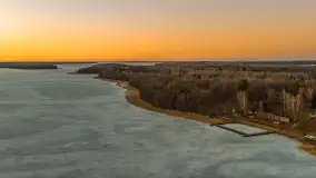 Przedwiośnie z drona, jezioro Kisajno, marzec 2026 r. - zdjęcie 48