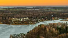 Przedwiośnie z drona, jezioro Kisajno, marzec 2026 r. - zdjęcie 36