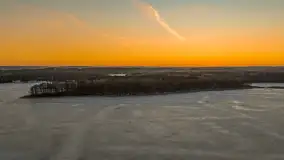 Przedwiośnie z drona, jezioro Kisajno, marzec 2026 r. - zdjęcie 46