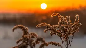 Zachód słońca nad jeziorem Mamry, port Rybaczówka Kal, marzec 2026 r. - zdjęcie 10