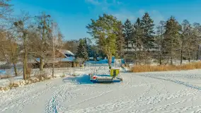 Mix ujęć z lotu ptaka w zimowej wersji Mazur - cz. 3 - zdjęcie 18