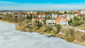 Przedwiośnie w Ełku z drona, okolice ulicy Zamkowej, marzec 2026 r. - zdjęcie 26