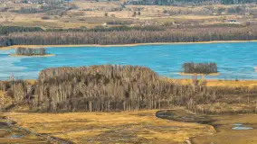 Przedwiośnie nad jeziorami przy wsi Klusy, marzec 2026 r. - zdjęcie 31