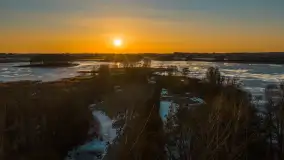 Przedwiośnie o zachodzie słońca nad jeziorem Kruklin, marzec 2026 r. - zdjęcie 14