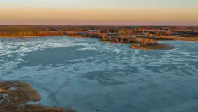 Przedwiośnie o zachodzie słońca nad jeziorem Kruklin, marzec 2026 r. - zdjęcie 12