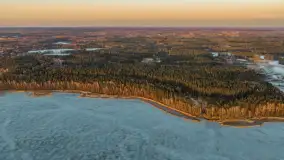 Przedwiośnie o zachodzie słońca nad jeziorem Kruklin, marzec 2026 r. - zdjęcie 18