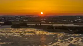 Przedwiośnie o zachodzie słońca nad jeziorem Kruklin, marzec 2026 r. - zdjęcie 29