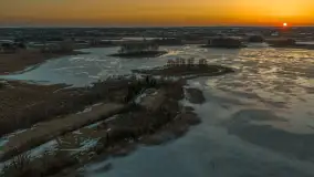 Przedwiośnie o zachodzie słońca nad jeziorem Kruklin, marzec 2026 r. - zdjęcie 42