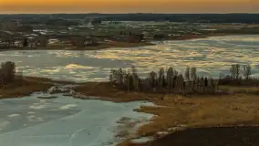 Przedwiośnie o zachodzie słońca nad jeziorem Kruklin, marzec 2026 r. - zdjęcie 39