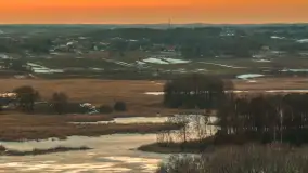 Przedwiośnie o zachodzie słońca nad jeziorem Kruklin, marzec 2026 r. - zdjęcie 32