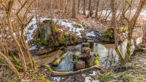 Zachód słońca nad jeziorem Ublik Mały, marzec 2026 r. - zdjęcie 18