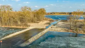 Kanał Niegocin - Grajewko nabiera kształtów, marzec 2026 r.