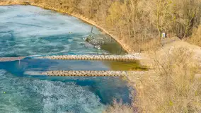 Kanał Niegocin - Grajewko nabiera kształtów, marzec 2026 r. - zdjęcie 23