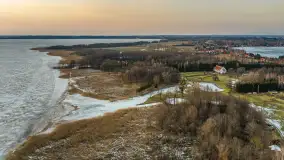 Jezioro Mamry i Święcajty z drona, marzec 2026 r. - zdjęcie 24