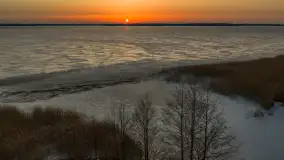 Jezioro Mamry i Święcajty z drona, marzec 2026 r. - zdjęcie 36