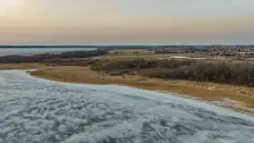 Jezioro Mamry i Święcajty z drona, marzec 2026 r. - zdjęcie 14