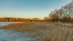 Zachód słońca nad jeziorem Kruklin, marzec 2026 r. - zdjęcie 16