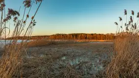 Zachód słońca nad jeziorem Kruklin, marzec 2026 r. - zdjęcie 12