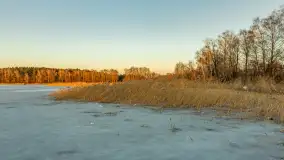 Zachód słońca nad jeziorem Kruklin, marzec 2026 r. - zdjęcie 26