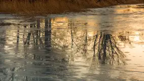 Zachód słońca nad jeziorem Kruklin, marzec 2026 r. - zdjęcie 9