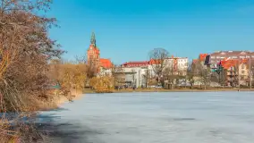 Przedwiośnie w Ełku, spacer w okolicach ulicy Zamkowej - zdjęcie 5