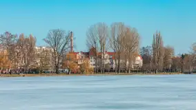 Przedwiośnie w Ełku, spacer w okolicach ulicy Zamkowej - zdjęcie 28