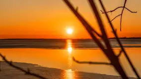 Zachód słońca nad Darginem, pierwszy dzień wiosny - zdjęcie 4