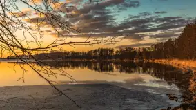Zachód słońca nad Darginem, pierwszy dzień wiosny - zdjęcie 5