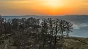 Niegocin, Bystry i Giżycko po zachodzie słońca, marzec 2026 r. - zdjęcie 3