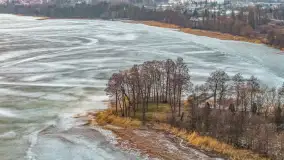 Niegocin, Bystry i Giżycko po zachodzie słońca, marzec 2026 r. - zdjęcie 10