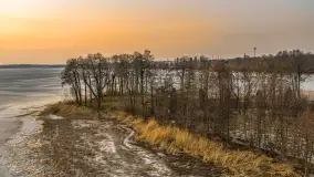 Niegocin, Bystry i Giżycko po zachodzie słońca, marzec 2026 r. - zdjęcie 20