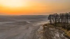 Niegocin, Bystry i Giżycko po zachodzie słońca, marzec 2026 r. - zdjęcie 11