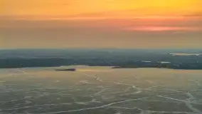 Niegocin, Bystry i Giżycko po zachodzie słońca, marzec 2026 r. - zdjęcie 6