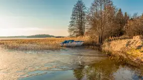 Przedwiosenne popołudnie nad jeziorem Dejguny, marzec 2026 r. - zdjęcie 1