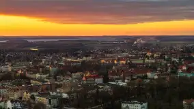 Wiosenny zachód słońca nad Giżyckiem i Ekomariną - zdjęcie 34