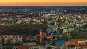 Wiosenny zachód słońca nad Giżyckiem i Ekomariną - zdjęcie 11