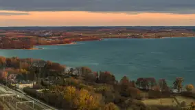 Wiosenny zachód słońca nad Giżyckiem i Ekomariną - zdjęcie 13