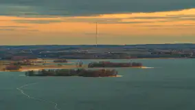 Wiosenny zachód słońca nad Giżyckiem i Ekomariną - zdjęcie 29