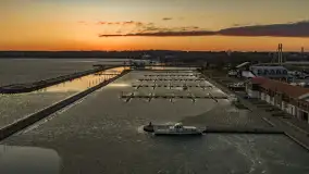 Wiosenny zachód słońca nad Giżyckiem i Ekomariną - zdjęcie 25