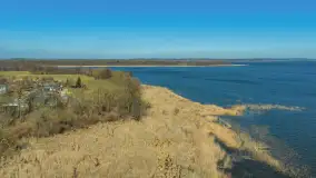 Port i wieś Popielno na wiosennych kadrach z drona, kwiecień 2026 r. - zdjęcie 25