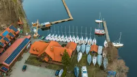 Zachód słońca nad jeziorem Nidzkie, Ruciane-Nida i Pod Dębem, kwiecień 2026 r. - zdjęcie 14