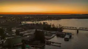 Końcówka dnia w Mikołajkach z drona, kwiecień 2026 r. - zdjęcie 21