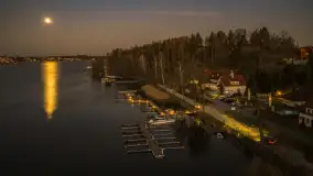 Końcówka dnia w Mikołajkach z drona, kwiecień 2026 r. - zdjęcie 30