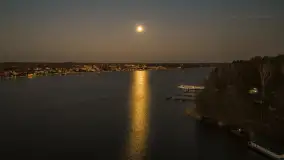 Końcówka dnia w Mikołajkach z drona, kwiecień 2026 r. - zdjęcie 46