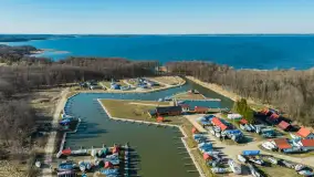 Wiosenne Śniardwy i Niedźwiedzi Róg z lotu ptaka, kwiecień 2026 r. - zdjęcie 11