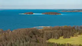 Wiosenne Śniardwy i Niedźwiedzi Róg z lotu ptaka, kwiecień 2026 r. - zdjęcie 4